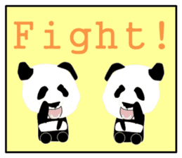 Daily life of a panda sticker #8360966