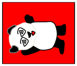 Daily life of a panda sticker #8360970