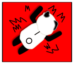 Daily life of a panda sticker #8360971