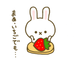 Rabbit Strawberry 5 sticker #8361146