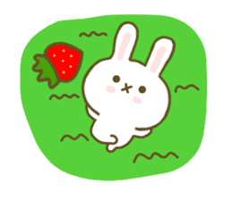 Rabbit Strawberry 5 sticker #8361148