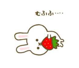 Rabbit Strawberry 5 sticker #8361175