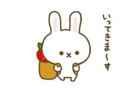 Rabbit Strawberry 5 sticker #8361176