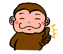 Monkey SARUKICHI sticker #8361793