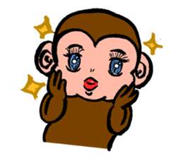 Monkey SARUKICHI sticker #8361796