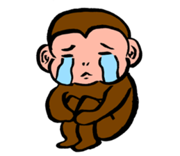 Monkey SARUKICHI sticker #8361797