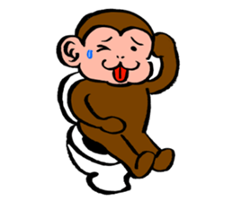 Monkey SARUKICHI sticker #8361807