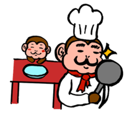 Monkey SARUKICHI sticker #8361808