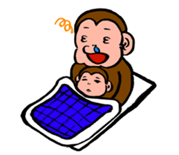 Monkey SARUKICHI sticker #8361809