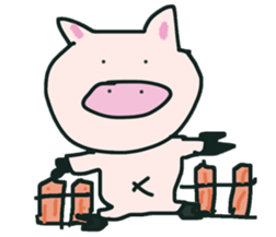 Crazy Animals ~ sticker #8362078