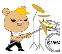 bear metal sticker #8363026