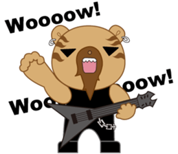 bear metal sticker #8363055