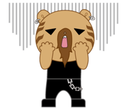 bear metal sticker #8363059