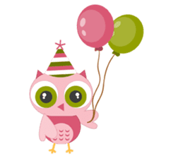 Happy Owl Family 2 sticker #8363720