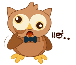 Happy Owl Family 2 sticker #8363721