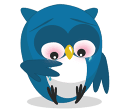 Happy Owl Family 2 sticker #8363724