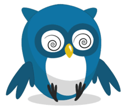 Happy Owl Family 2 sticker #8363725