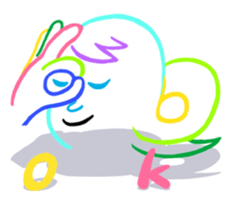 LIFE -chan sticker #8363744