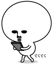 Smartphone dependence sticker #8363909