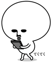 Smartphone dependence sticker #8363909