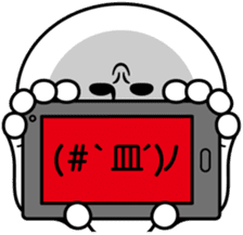 Smartphone dependence sticker #8363925