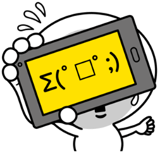 Smartphone dependence sticker #8363927