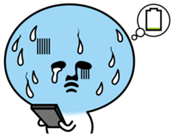 Smartphone dependence sticker #8363928