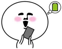 Smartphone dependence sticker #8363929