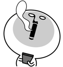 Smartphone dependence sticker #8363937