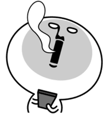 Smartphone dependence sticker #8363937