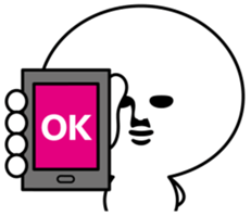 Smartphone dependence sticker #8363938