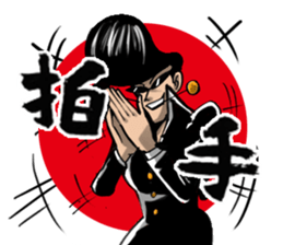 Rockabilly Boy loves TAKOYAKI (a couple) sticker #8364060