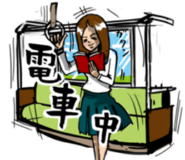 Rockabilly Boy loves TAKOYAKI (a couple) sticker #8364063