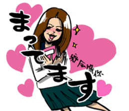 Rockabilly Boy loves TAKOYAKI (a couple) sticker #8364064