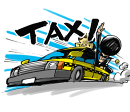 Rockabilly Boy loves TAKOYAKI (a couple) sticker #8364069