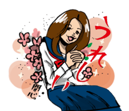 Rockabilly Boy loves TAKOYAKI (a couple) sticker #8364074