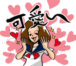 Rockabilly Boy loves TAKOYAKI (a couple) sticker #8364079