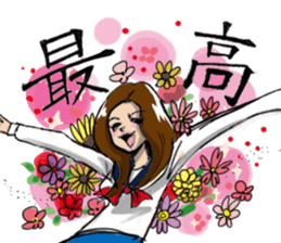 Rockabilly Boy loves TAKOYAKI (a couple) sticker #8364080