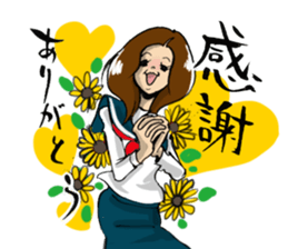 Rockabilly Boy loves TAKOYAKI (a couple) sticker #8364084