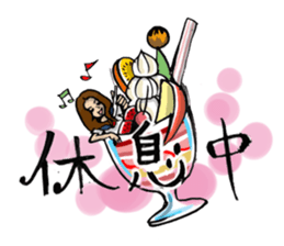 Rockabilly Boy loves TAKOYAKI (a couple) sticker #8364085