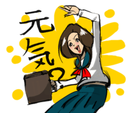 Rockabilly Boy loves TAKOYAKI (a couple) sticker #8364095