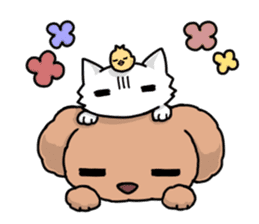 Japanese grumpy face cat. sticker #8364199