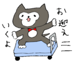 This is not a cat,it is a dog 4 sticker #8364287