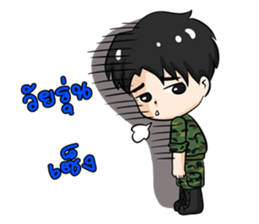 Soldier and Nurse sticker #8364585