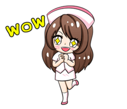 Soldier and Nurse sticker #8364598