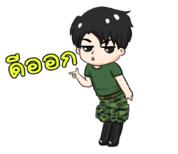 Soldier and Nurse sticker #8364613