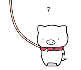 Life is hard on a pig third sticker #8364822