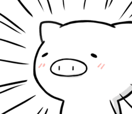 Life is hard on a pig third sticker #8364828