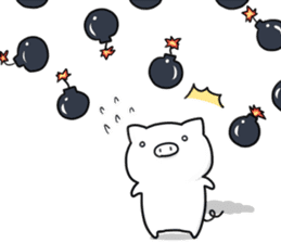 Life is hard on a pig third sticker #8364849