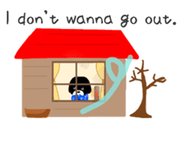 Kuro's daily life 10 English version sticker #8364941